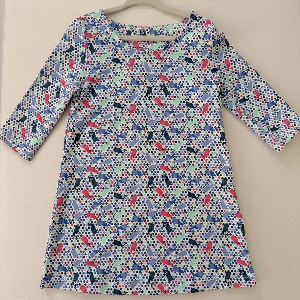 NWOT Vineyard Vines Girls Whale Dress Size 3T